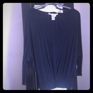 Max studio light weight “sweat shirt” type top